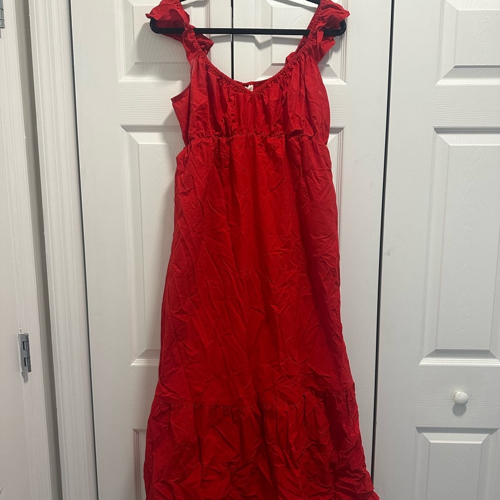 Universal Thread Red Maxi Dress